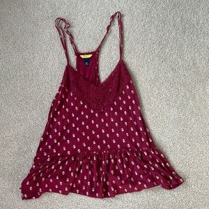 Floral Flowy Tank Top